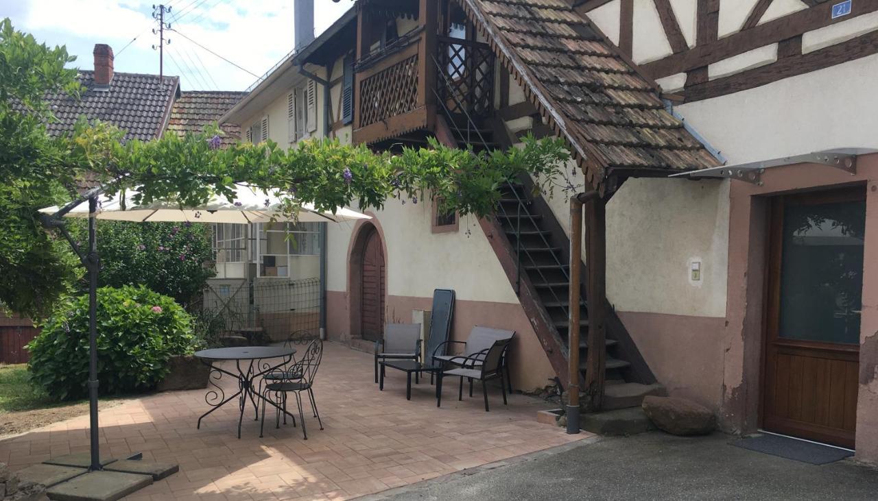 La Couette Enchantee - Parking - Zimmerbach Bagian luar foto